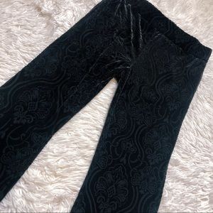 Forever 21 Pants - Forever 21 black velvet flare pants medium Forever 21 Pants - Forever 21 black velvet flare pants medium